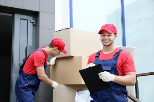 Local moving van ready for delivery across Switzerland