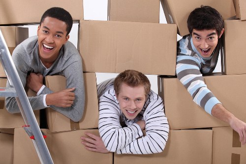 Preparing for a moving truck arrival at a Swiss property