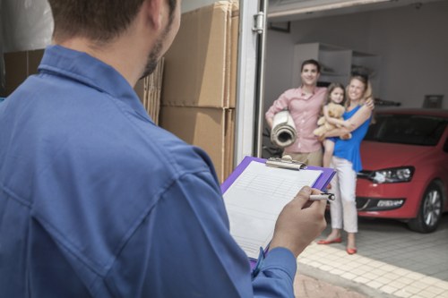 Staff training in safe handling techniques for removals