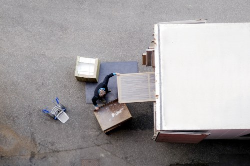 Swiss local removals vehicle serving city and regional areas