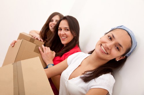 Warehouse and removals operations symbolizing anti-slavery compliance