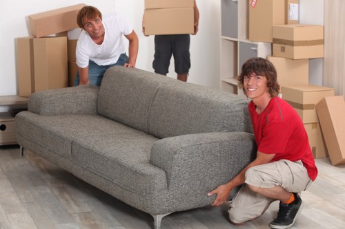 Secure transport of household items during a Swiss move
